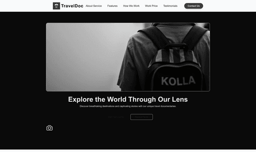 travel-documentary-website-template