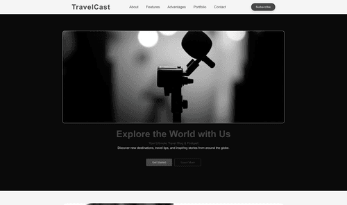 travel-blog-podcast-website-template