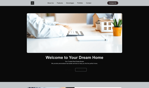 real-estate-broker-warm-website-template