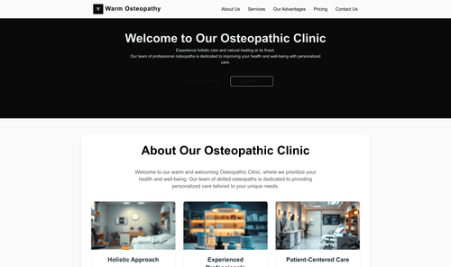 osteopathic-clinic-warm-website-template