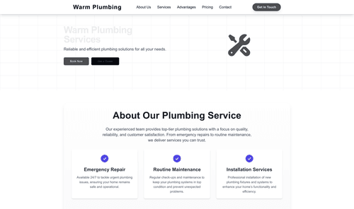 plumbing-service-warm-website-template
