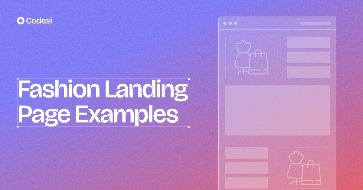 Top Fashion Landing Page Examples to Inspire You in 2025