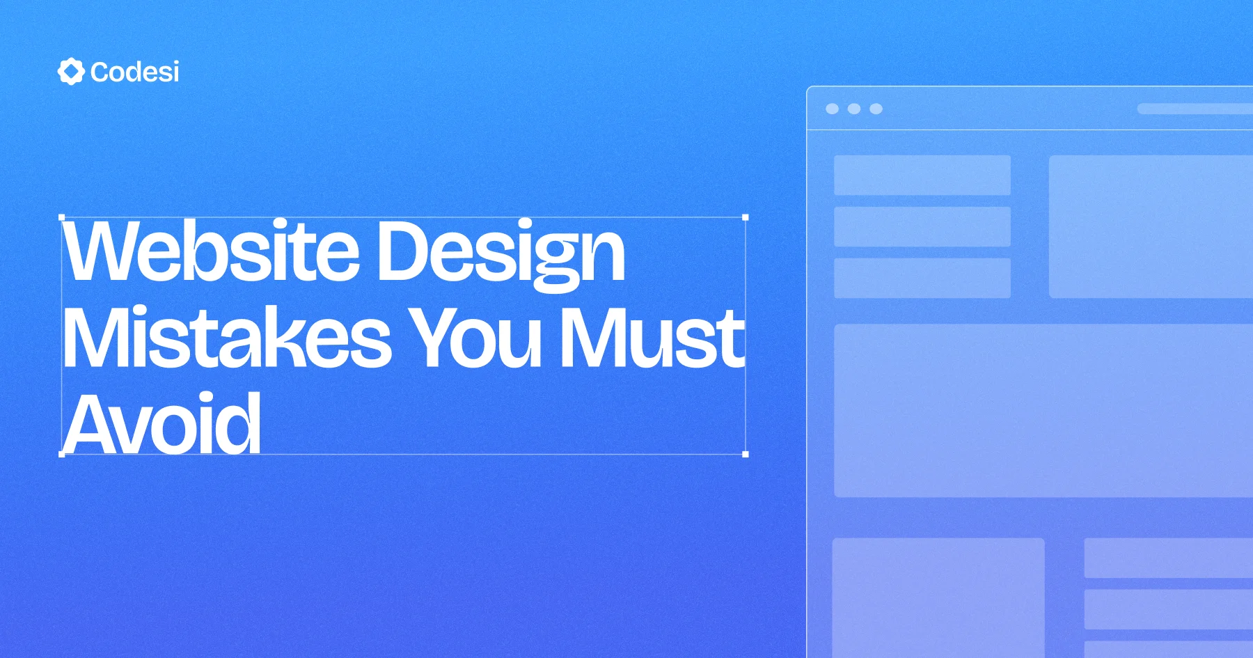 7 Website Design Mistakes You Must Avoid in 2025