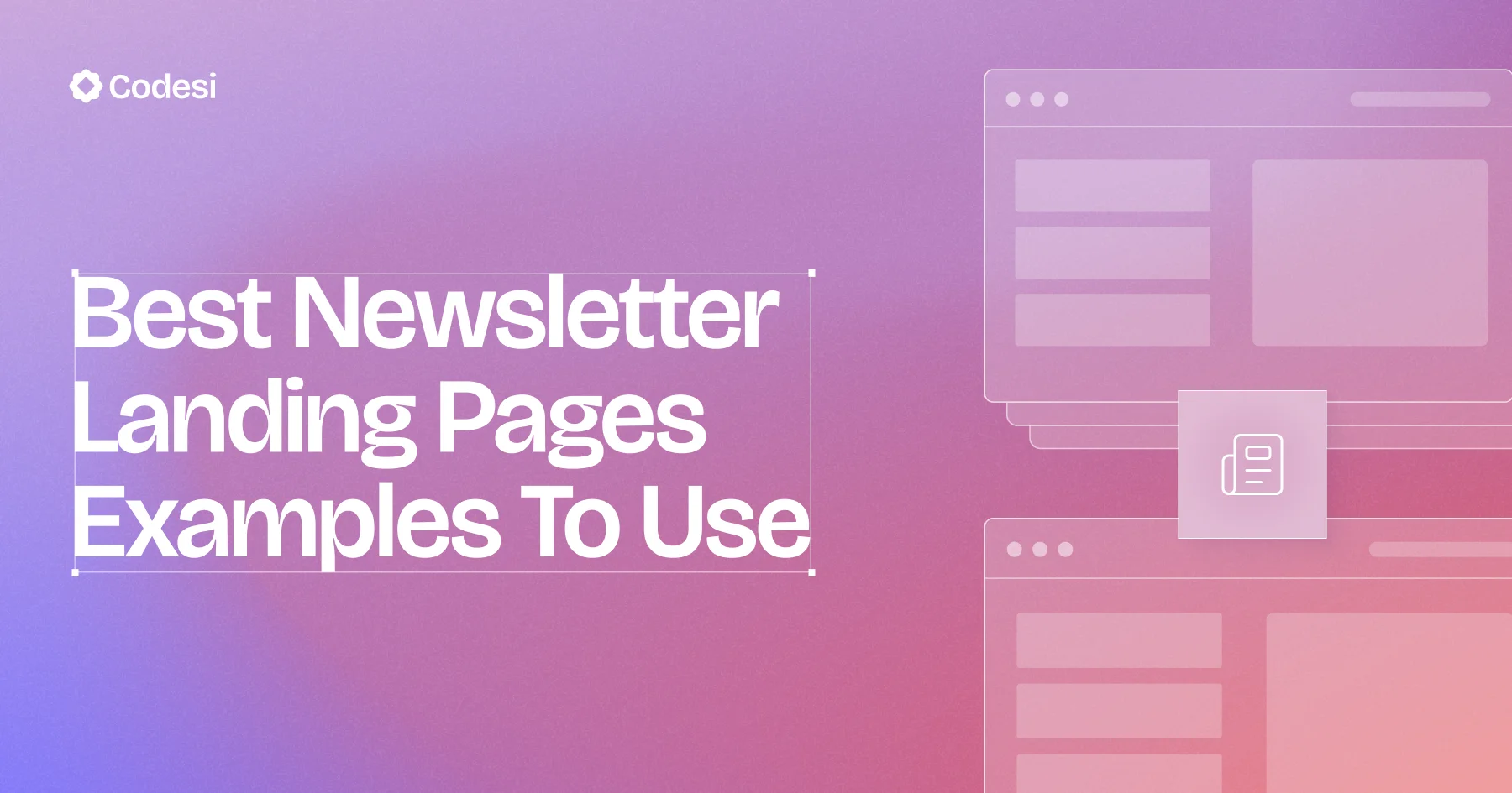14 Best Newsletter Landing Page Examples To Use in 2025