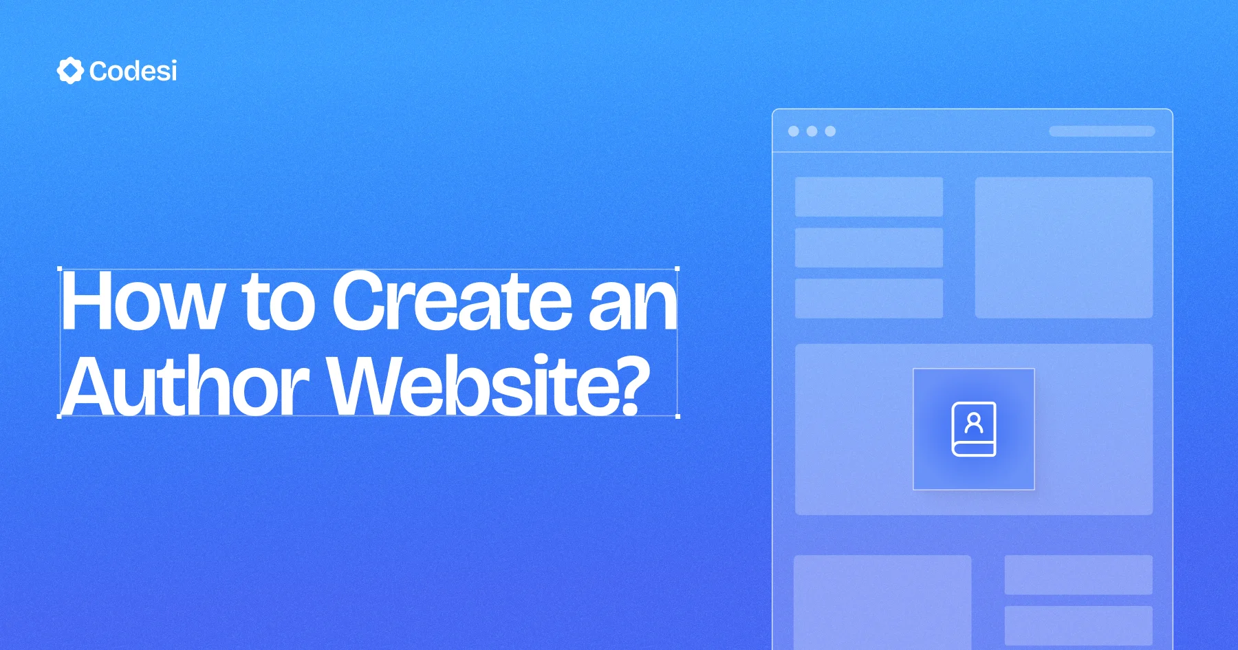 How to Create an Author Website in 2025 [Step-by-Step]