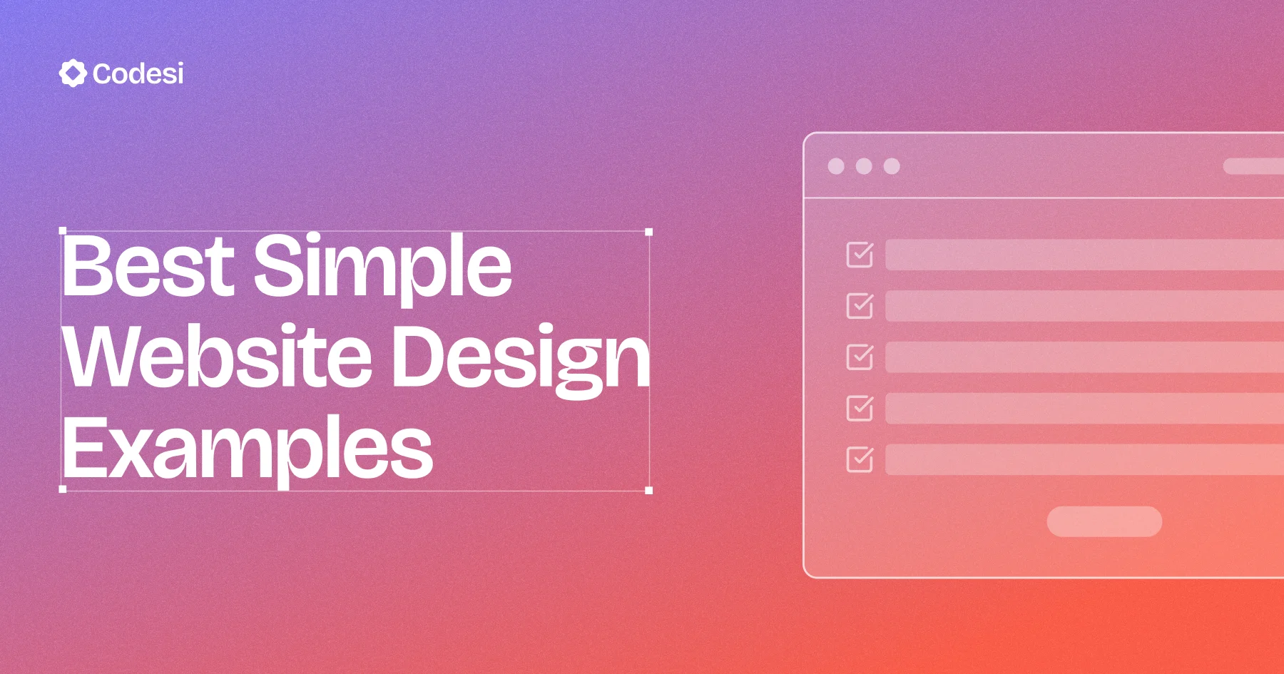 12 Best Simple Website Design Examples [Ultimate List]