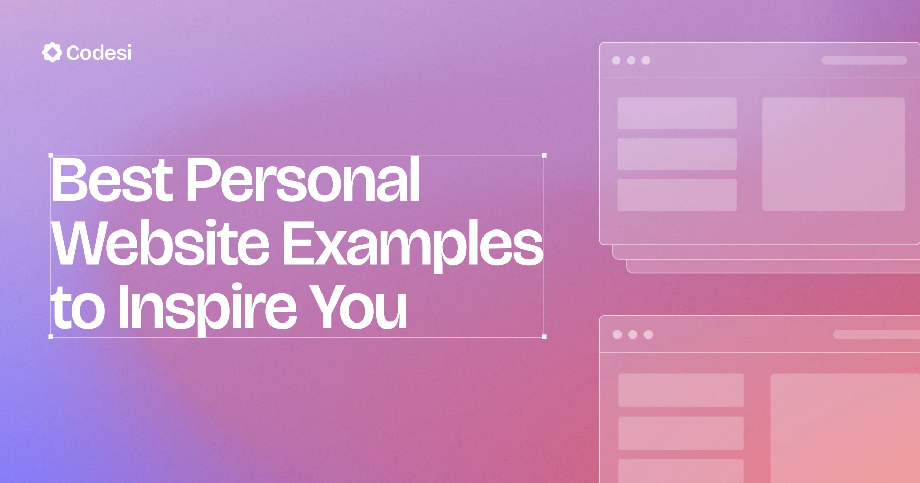 10 Best Personal Website Examples to Inspire You in 2025