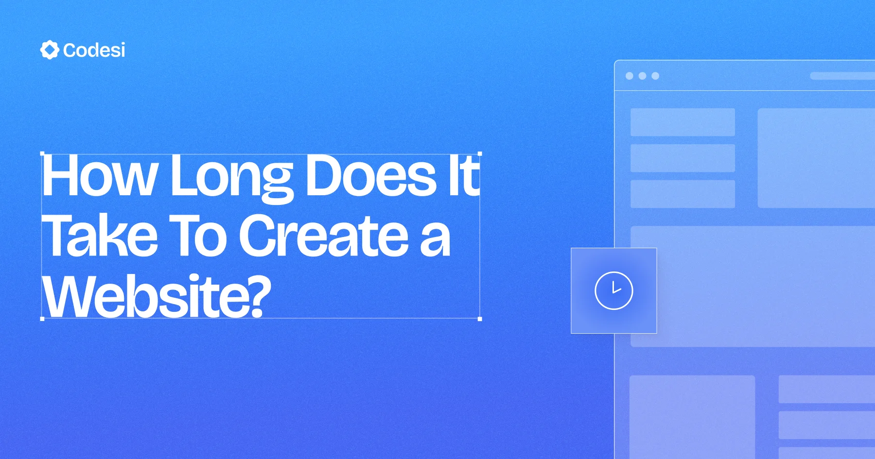 How Long Does It Take To Create a Website in 2025? [Guide]