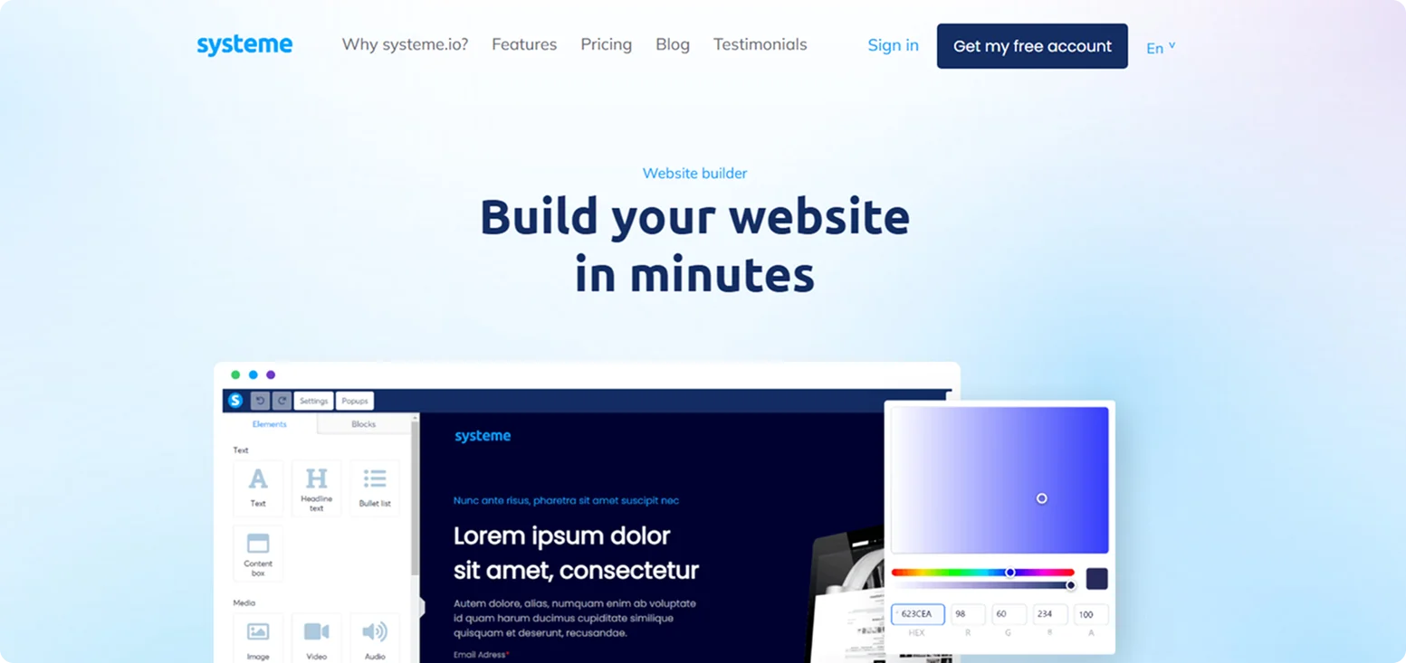 systeme-io-homepage