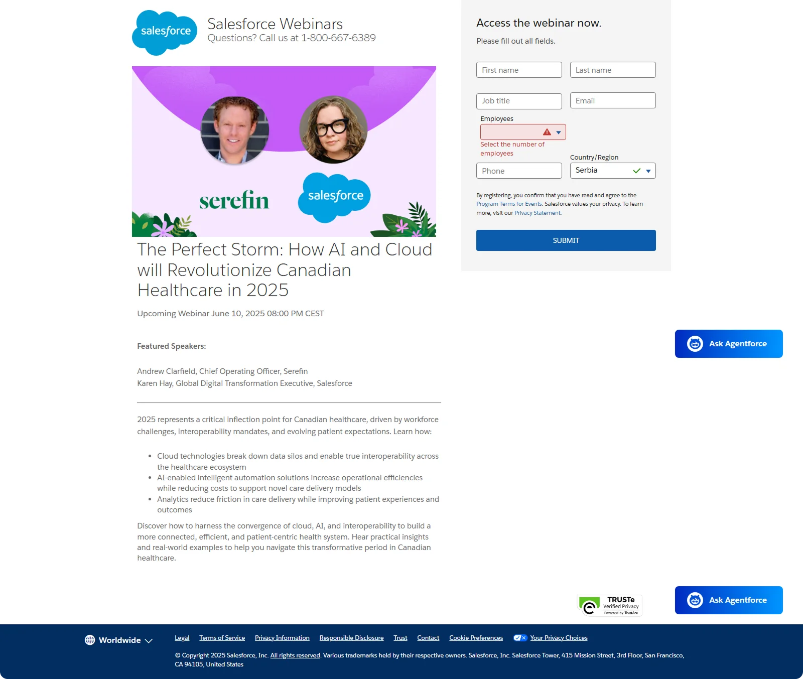 salesforce-landing-page