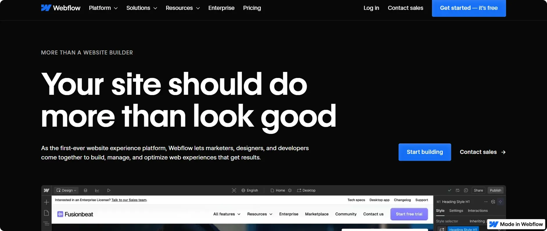 webflow-homepage