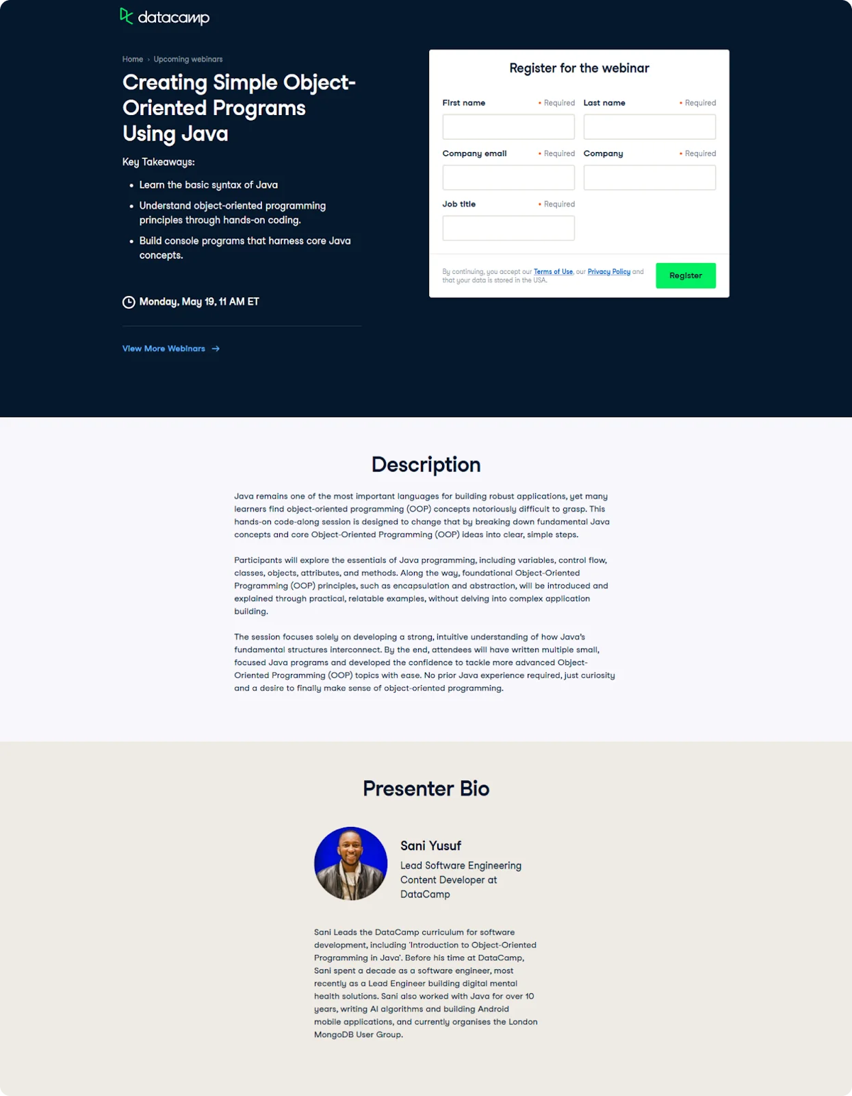 datachamp-landing-page