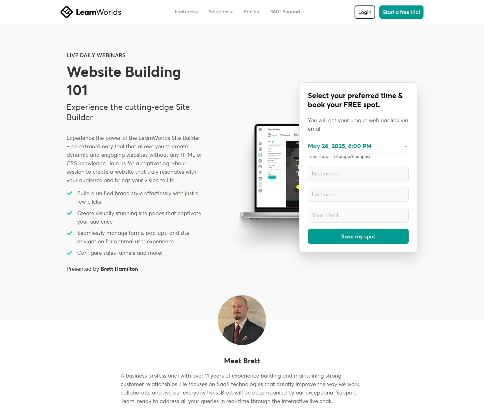 learnworlds-landing-page