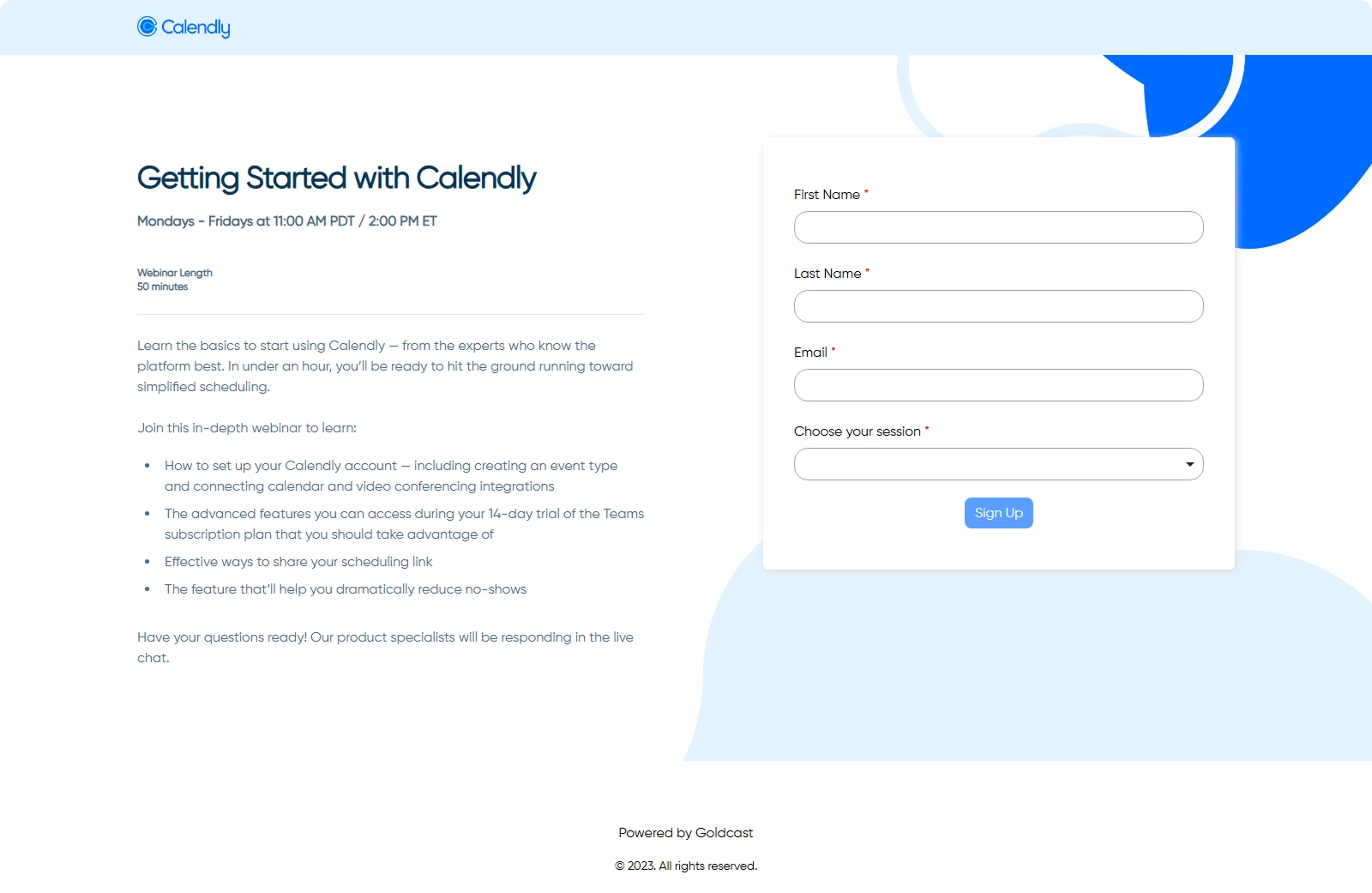 calendly-landing-page