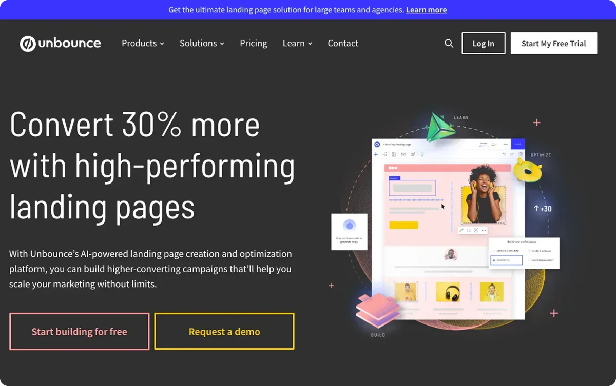 unbounce-homepage