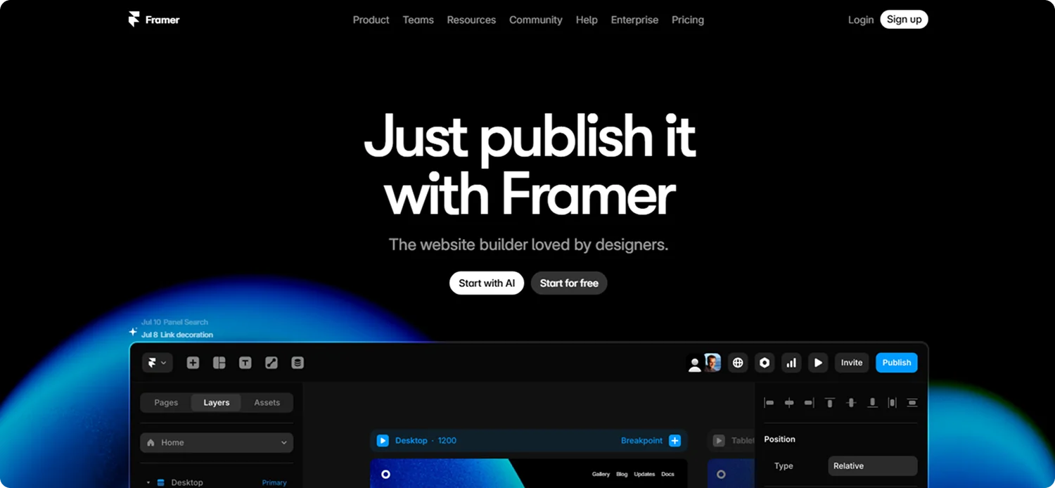 framer-homepage