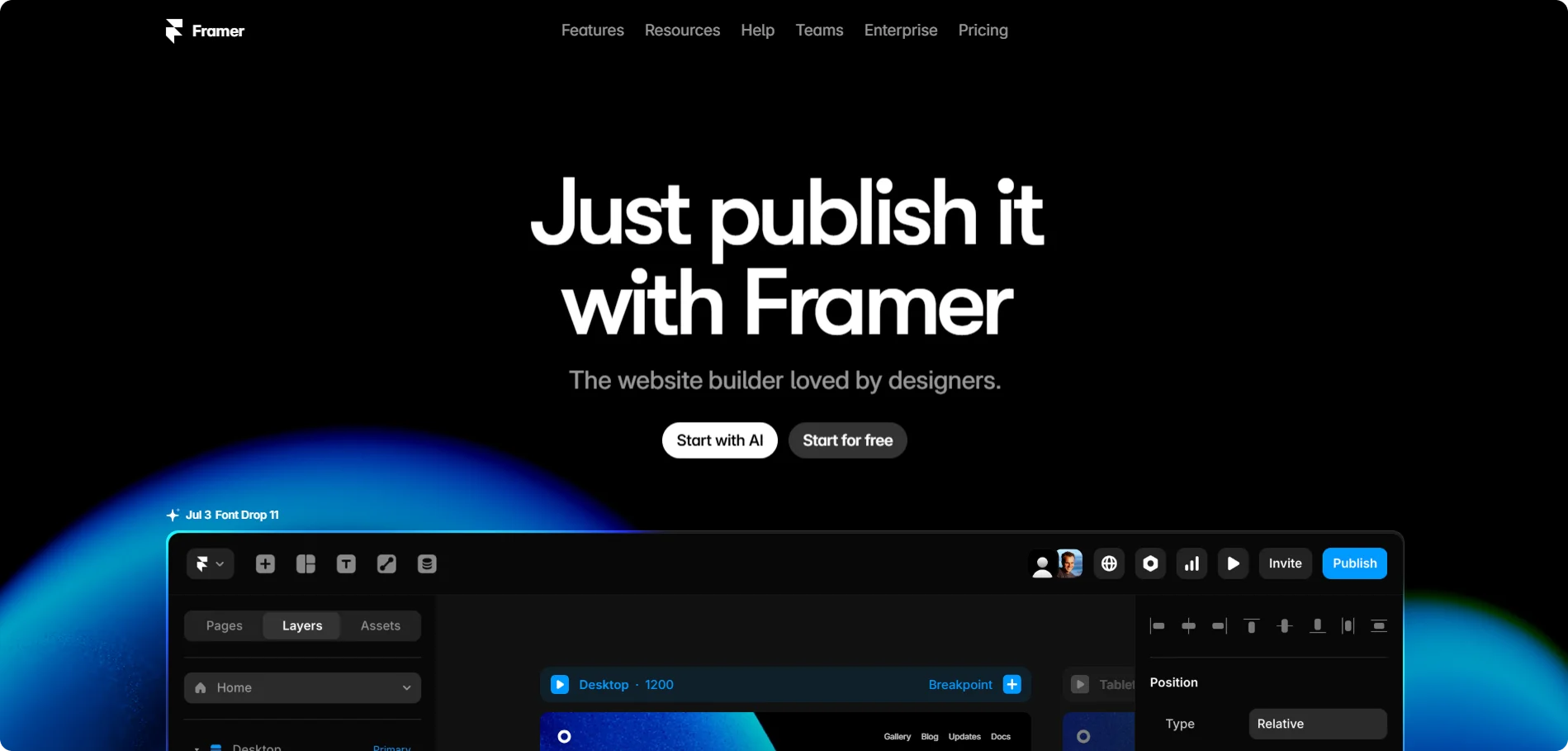 framer-homepage