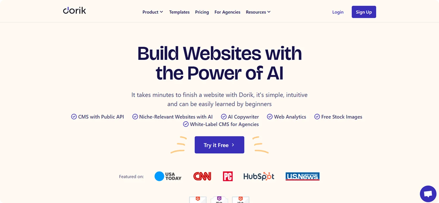 dorik-homepage