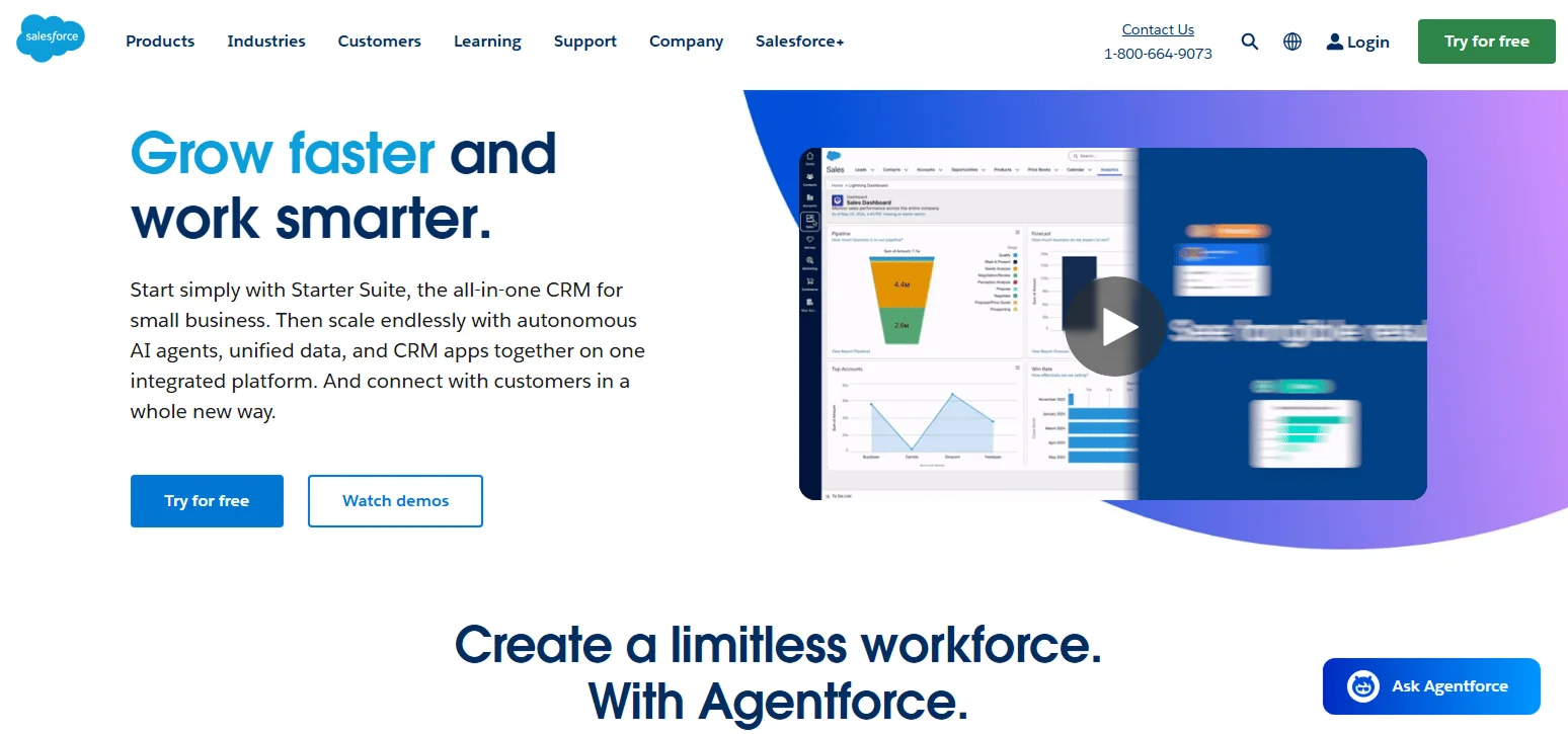 salesforce-landing-page