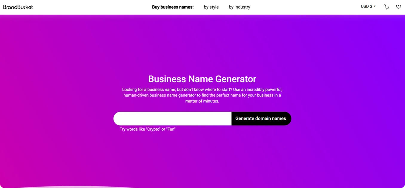 brandbucket-generator