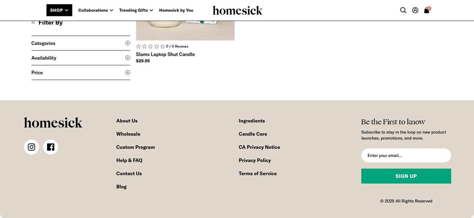 homesick-example