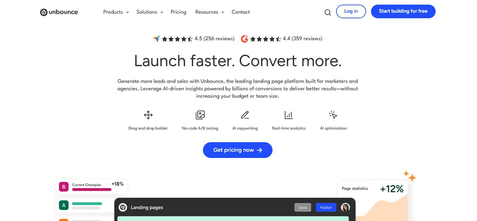 unbounce-homepage