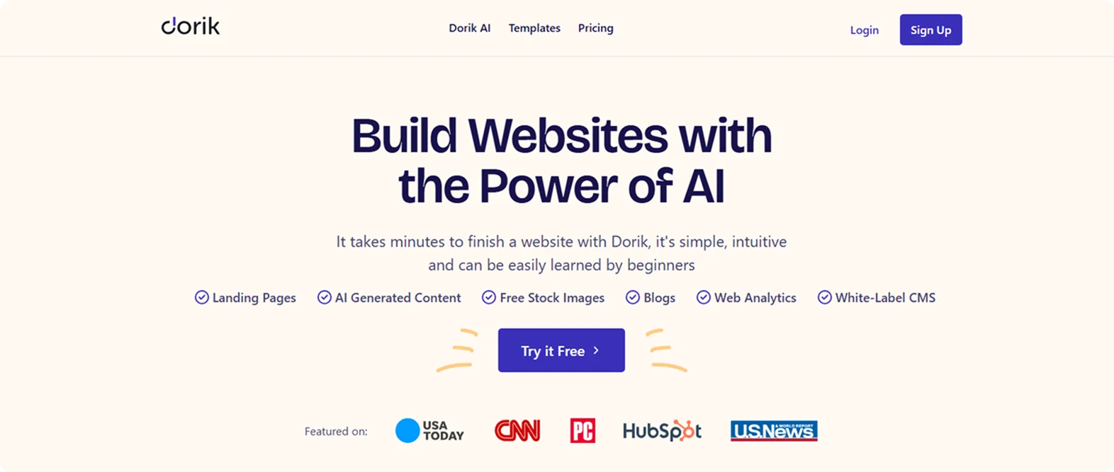 dorik-homepage